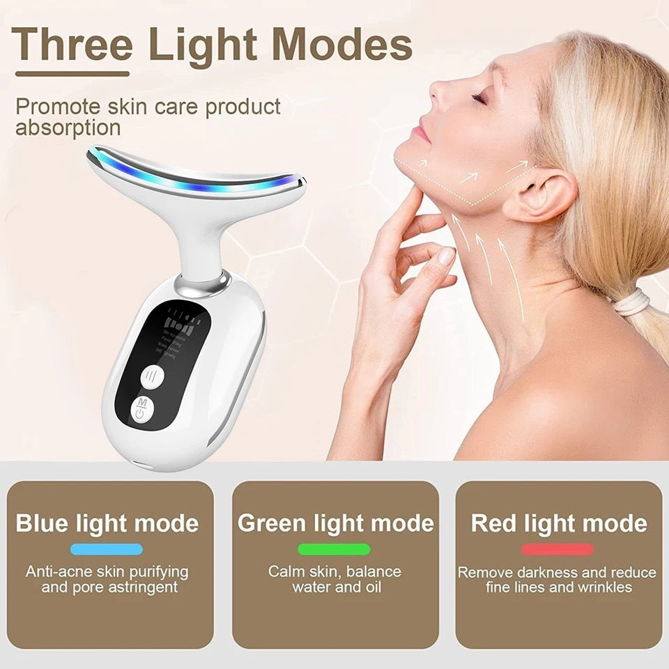 Neck Facial Lifting Device with AI Feature.