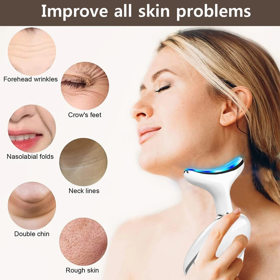 Neck Facial Lifting Device with AI Feature.