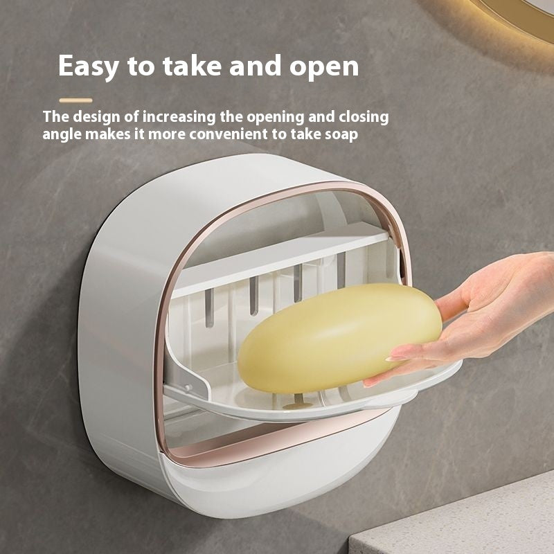 Wall-Mounted Household Soap Box