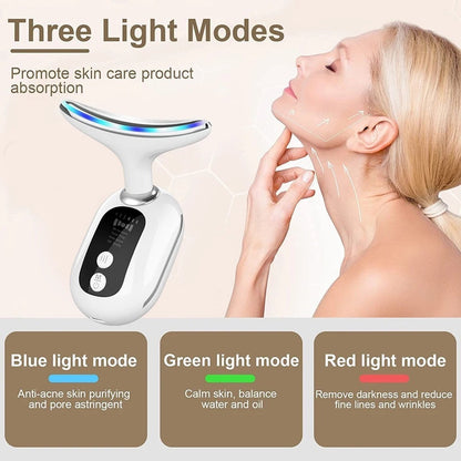 Neck Facial Lifting Device with AI Feature.
