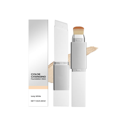 2-in-1 foundation with built-in brush