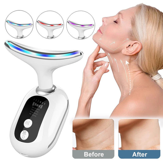 Neck Facial Lifting Device with AI Feature.