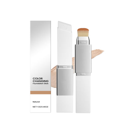 2-in-1 foundation with built-in brush